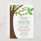 Toevoeging aan hun uitnodiging van het Baby shower (Voorkant)