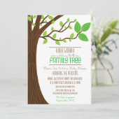 Toevoeging aan hun uitnodiging van het Baby shower (Staand voorkant)