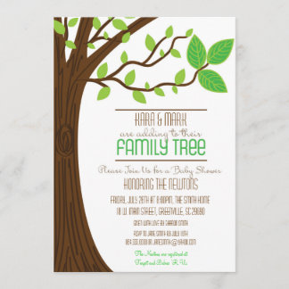 Toevoeging aan hun uitnodiging van het Baby shower