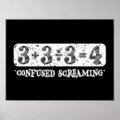 Toevoeging Aftrekken is gelijk aan Poster (Voorkant)