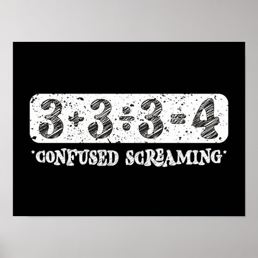 Toevoeging Aftrekken is gelijk aan Poster (Voorkant)