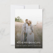 Toevoeging meer Cheer Volgend jaar Zwangerschapsva Bedankkaart (Voorkant)