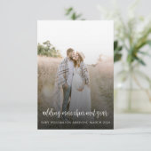 Toevoeging meer Cheer Volgend jaar Zwangerschapsva Bedankkaart (Staand voorkant)