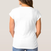 Toevoeging - moederschap T-shirt (Achterkant)
