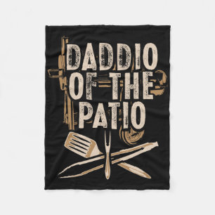Toevoeging van de Patio Papa BBQ Grillen Rookvlees Fleece Deken