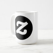 toevoeging van label zin koffiemok (Voorkant links)