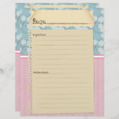 Toevoegingen ontvangen (voor- en achterzijde print (Voorkant / Achterkant)