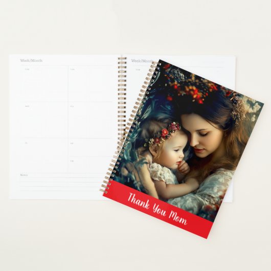 Toewijding aan moeders planner (Display)