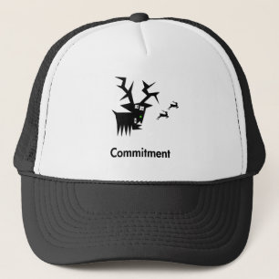 Toewijding van herten trucker pet