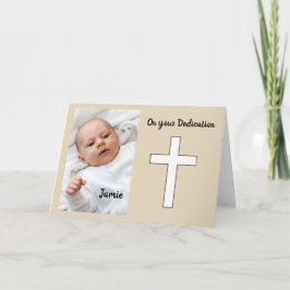 Toewijdingsfoto Kaart