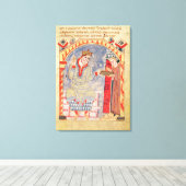 Toewijzing aan Charles de Bald, van Canvas Afdruk (Insitu (Houten vloer))