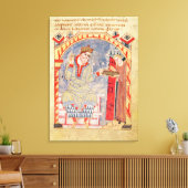 Toewijzing aan Charles de Bald, van Canvas Afdruk (Insitu (Woonkamer))