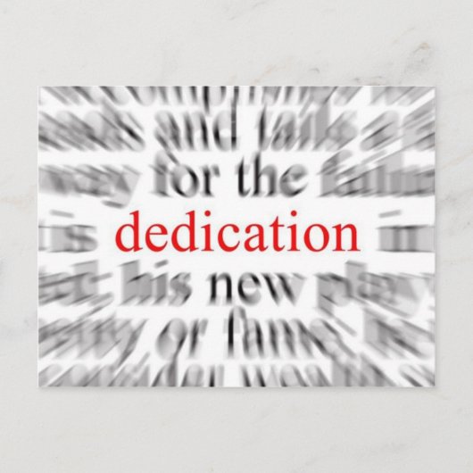 Toewijzing Briefkaart (Voorkant)