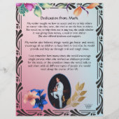 Toewijzing door Mark Personalized Briefpapier (Voorkant)