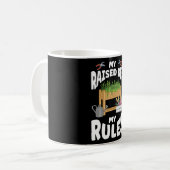 Toewijzing Garden Mijn opgetilde bed Mijn Regels B Koffiemok (Voorkant links)