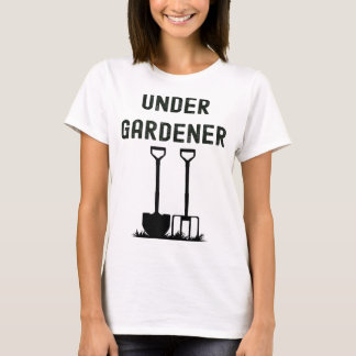 Toewijzing Gardener Head onder Gardener Gardening T-shirt