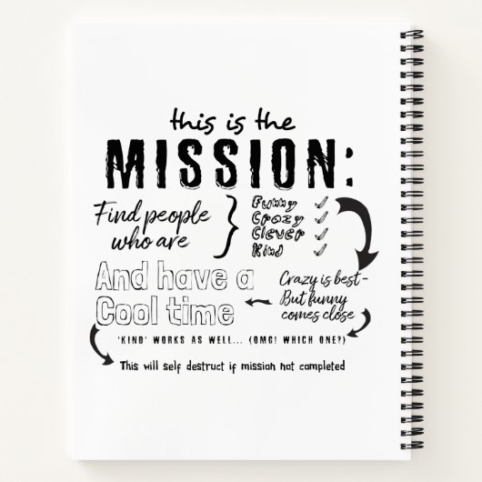 Toewijzing Notitieboek (Achterkant)