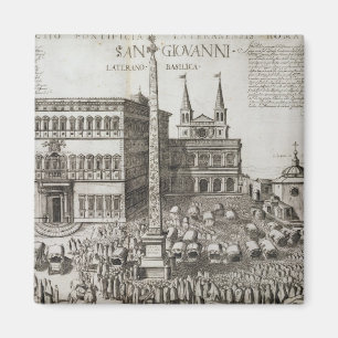 Toewijzing van de Obelisk voor de Basilica Magneet