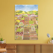 Toewijzingen 2 canvas afdruk (Insitu (Woonkamer))