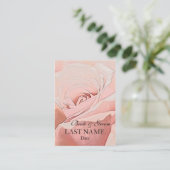 TOEWIJZINGEN VOOR DE WEDINGSTABEL PLAATSKAARTJE (Staand voorkant)