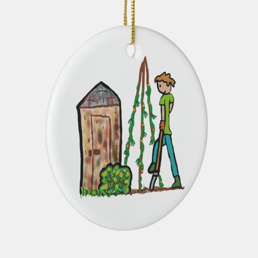 Toewijzingskleding Keramisch Ornament (Rechts)