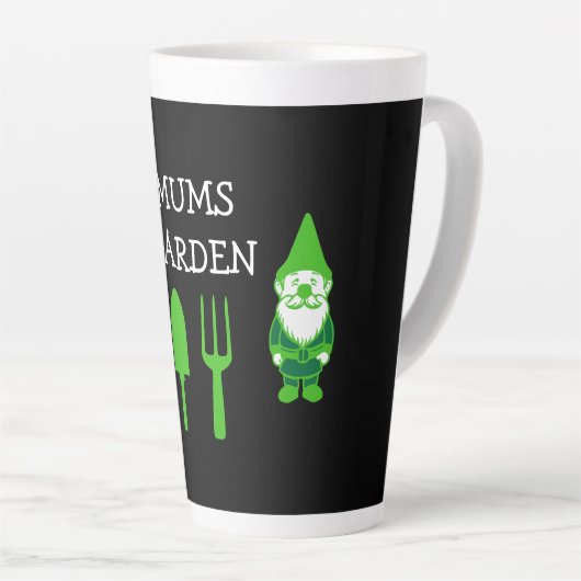 Toewijzingskleding Latte Mok (Rechterhoek)