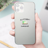 Toewijzingstuinman Sticker (Telefoon)