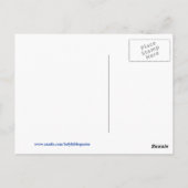 Toezeggen aan Bijbelse Citaat-T-shirts Briefkaart (Achterkant)