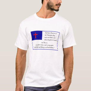 Toezegging aan de Christelijke vlag T-shirt