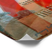 Toezegging aan vlag II Poster (Hoek)