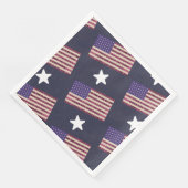 Toezegging van allegiance vlag servet (Hoek)