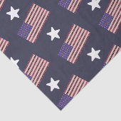 Toezegging van allegiance vlag tissuepapier (Detail)