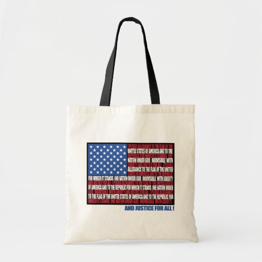 Toezegging van de Allegiance totebag Tote Bag (Voorkant)