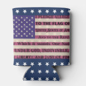 Toezegging van de Koelbox van de vlag van Allegian Blikjeskoeler (Achterkant)