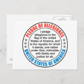 Toezegging van de legitimering briefkaart (Voorkant / Achterkant)