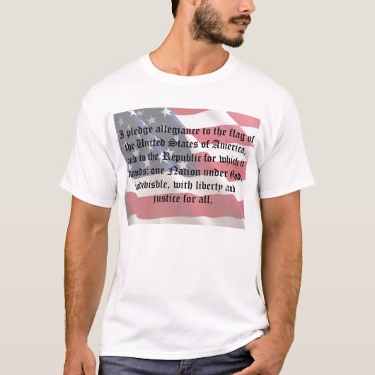Toezegging van de legitimering t-shirt (Voorkant)