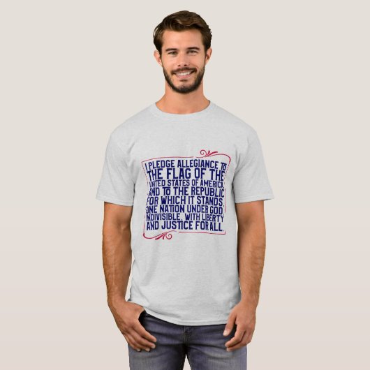 Toezegging van de legitimering t-shirt (Voorkant volledig)