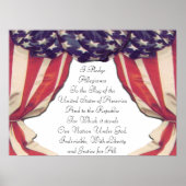 Toezegging van het Poster van de legitimering (Voorkant)