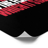 Toezegging van het poster van de legitimering (Hoek)