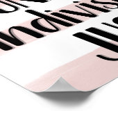 Toezegging van het recht in het Spaans Poster (Hoek)