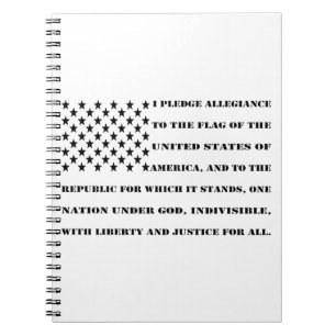 Toezegging van leesbaarheid #USAPatriotGraphics Notitieboek