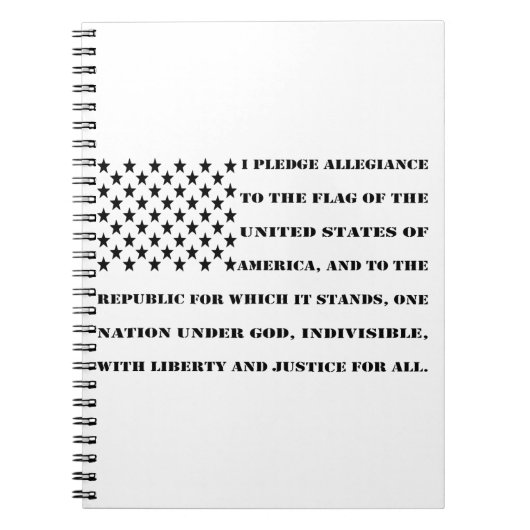 Toezegging van leesbaarheid #USAPatriotGraphics Notitieboek (Voorkant)