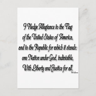 Toezegging van legitiem recht briefkaart