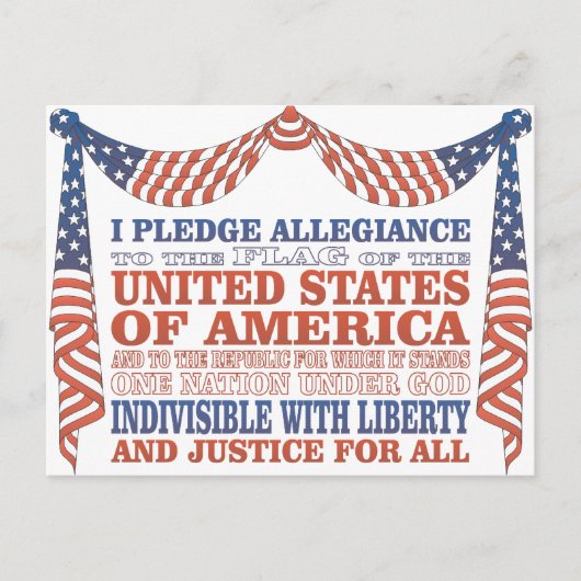 Toezegging van legitiem recht briefkaart (Voorkant)