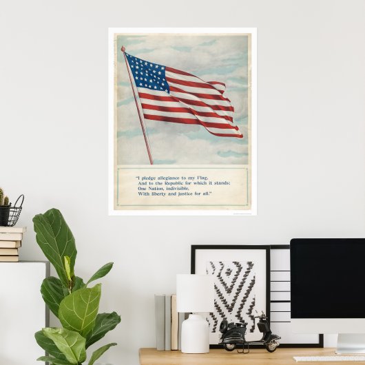 Toezegging van legitiem recht poster (Thuiskantoor)