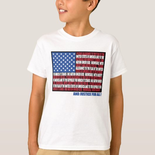 Toezegging voor het t-shirt van Allegiance (Voorkant)