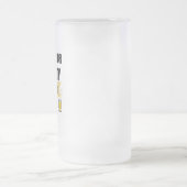 Toezichthouder van dienst. Tijd voor bier Matglas Bierpul (Center)