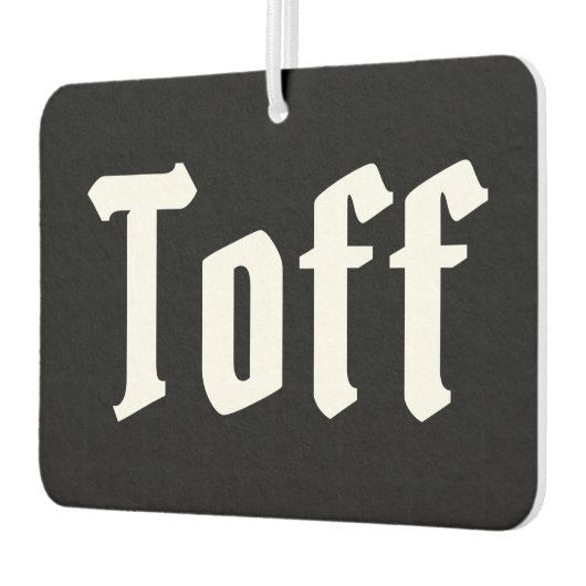 Toff Air Freshener Luchtverfrisser (Links)