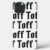 Toff Case-Mate iPhone Case (Achterkant)