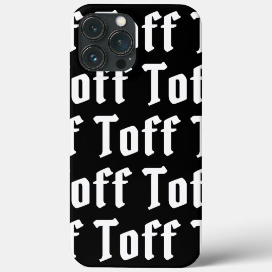Toff Hoesje-Mate iPhone Case (Achterkant)